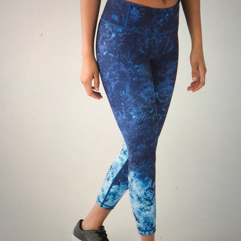 Lululemon Speed Wunder Under *rare* Deep Sea sz4